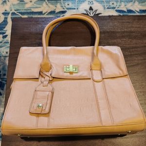 Tan Graceship Women's Computer Bag / Purse